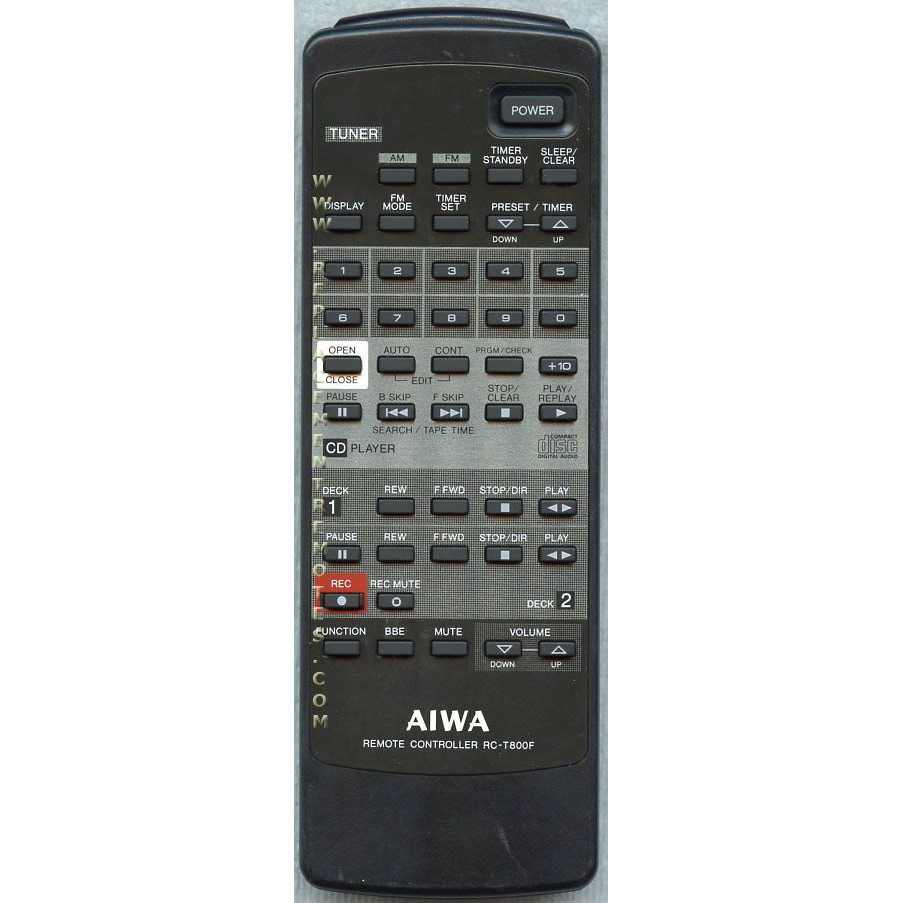 Aiwa RCT800F Audio Remote Control