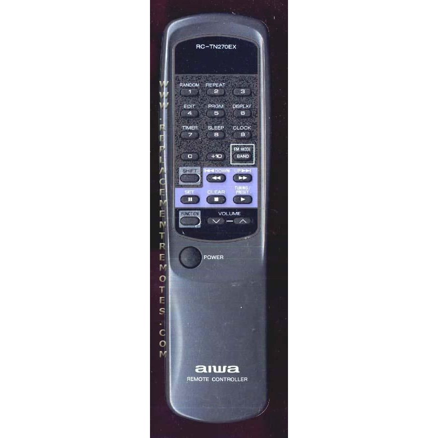 Aiwa RCTN270EX Audio Remote Control