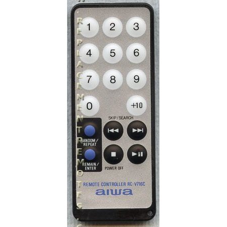 Aiwa RCV716C Audio Remote Control