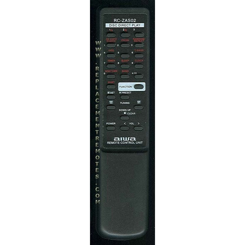 Aiwa RCZAS021 Audio Remote Control