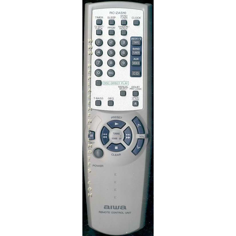 Aiwa RCZAS10 Audio Remote Control