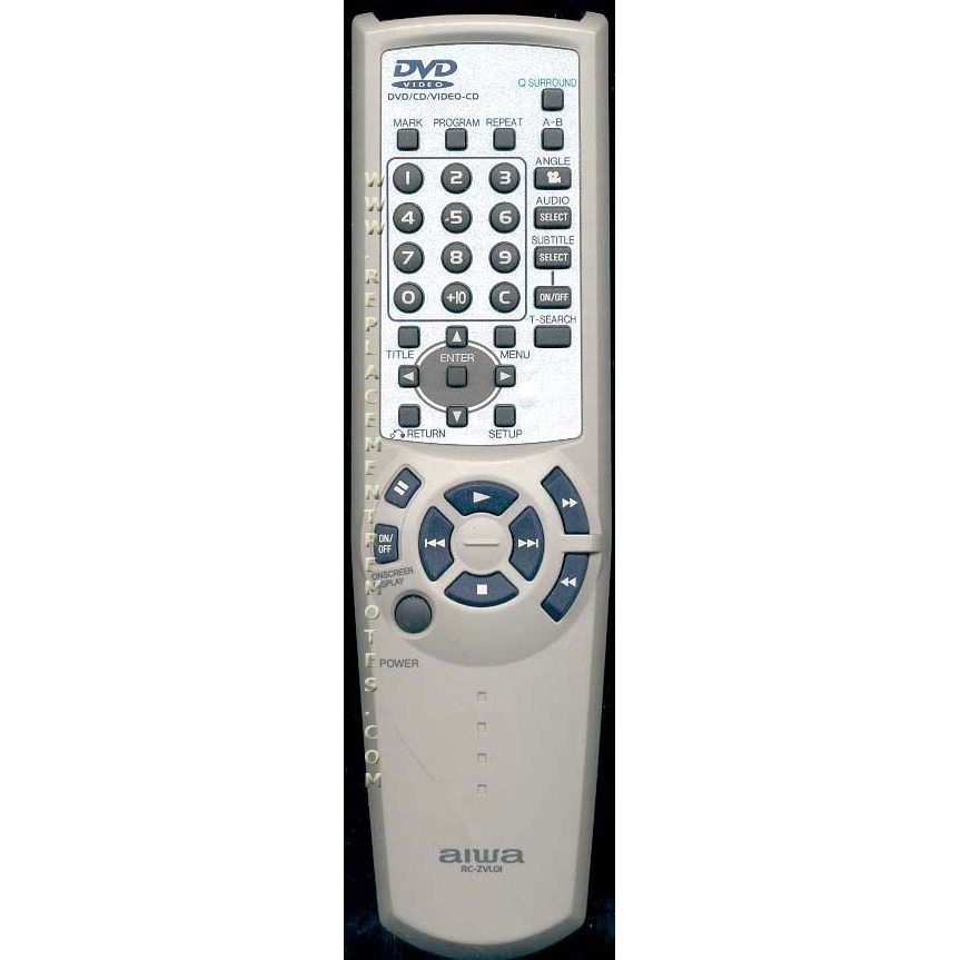 Aiwa RCZVL01 Audio Remote Control