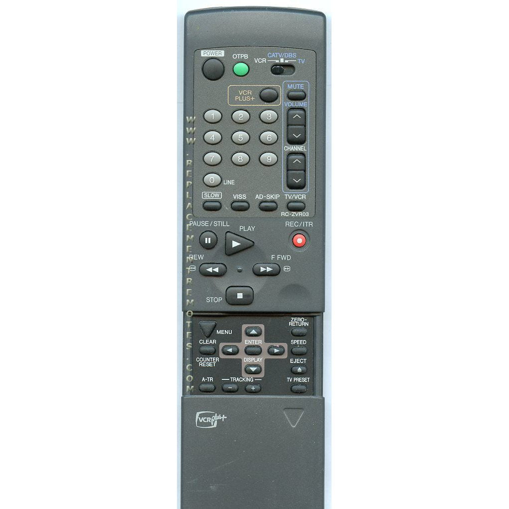 Aiwa RCZVR03 VCR Remote Control