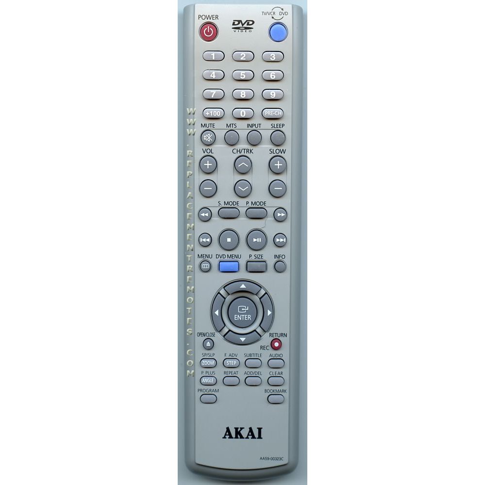 Akai AA5900323C DVD Remote Control