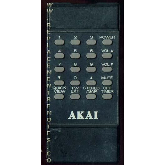 Akai AK101 TV Remote Control