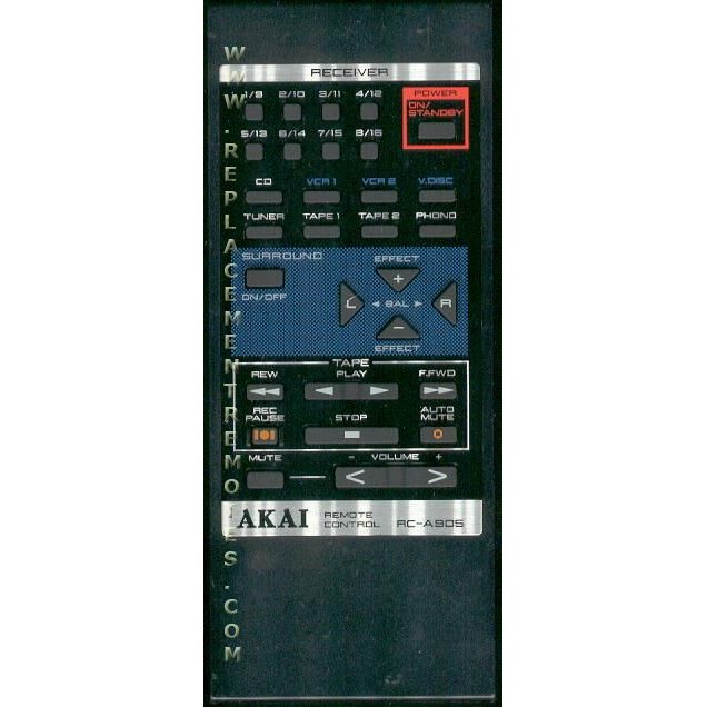 Akai RCA905 Audio Remote Control