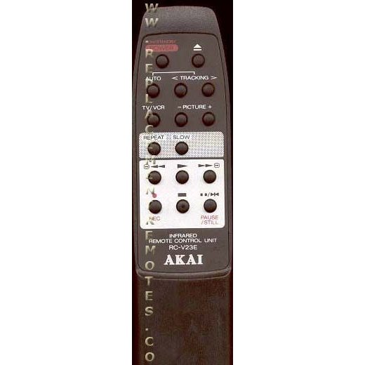 Akai RCV23E Audio Remote Control