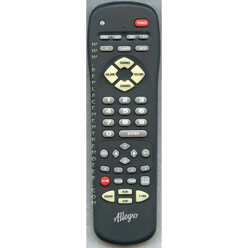 Allegro MBC4030 TV Remote Control