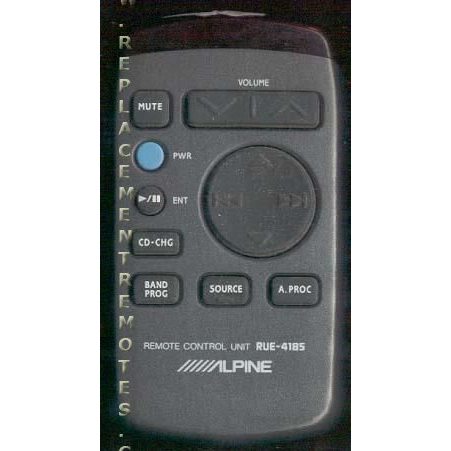 Alpine RUE4185 Audio Remote Control