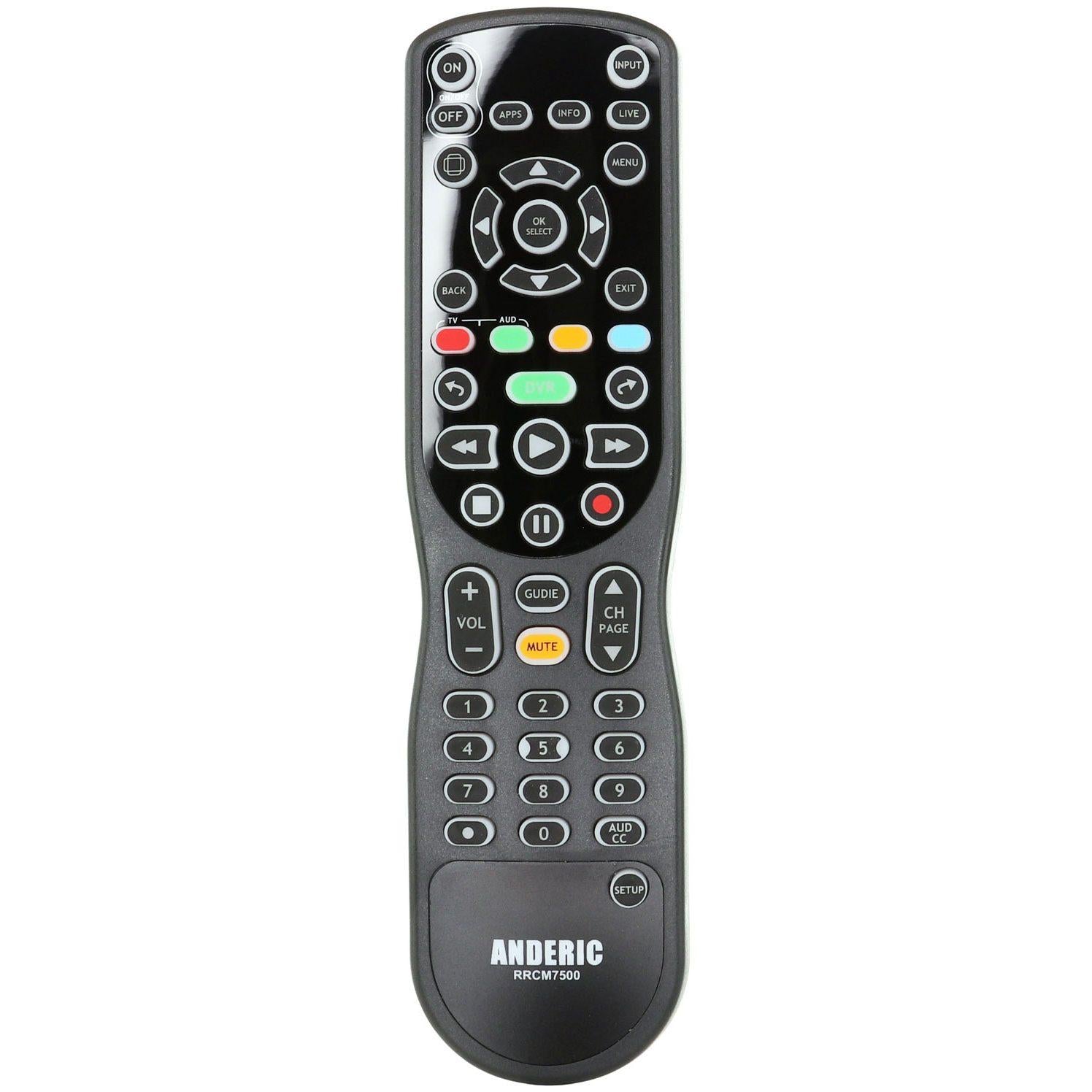 Anderic RRCM7500 for Channel Master DVR Remote Control