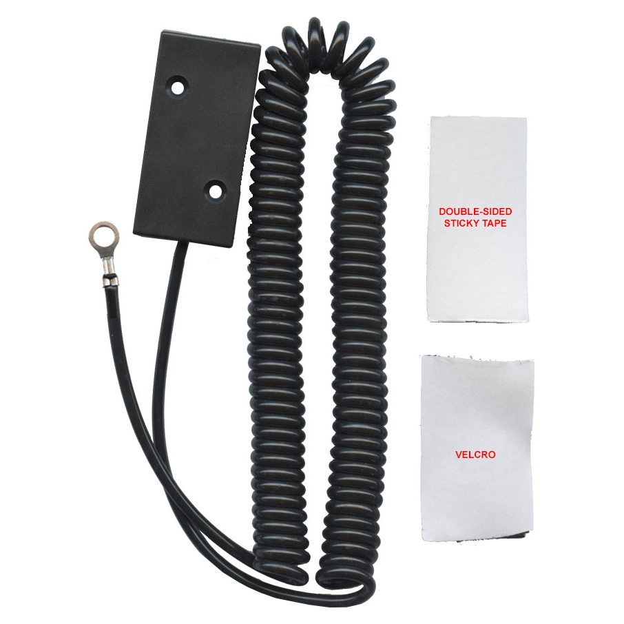 Anderic CBL01 Universal Tether Coiled Remote Control Security Cable