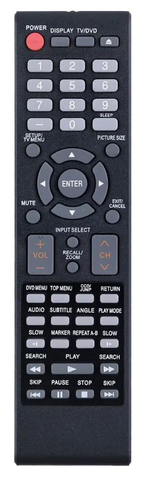 Generic 076R0SC011GEN for Sanyo TV/DVD Remote Control