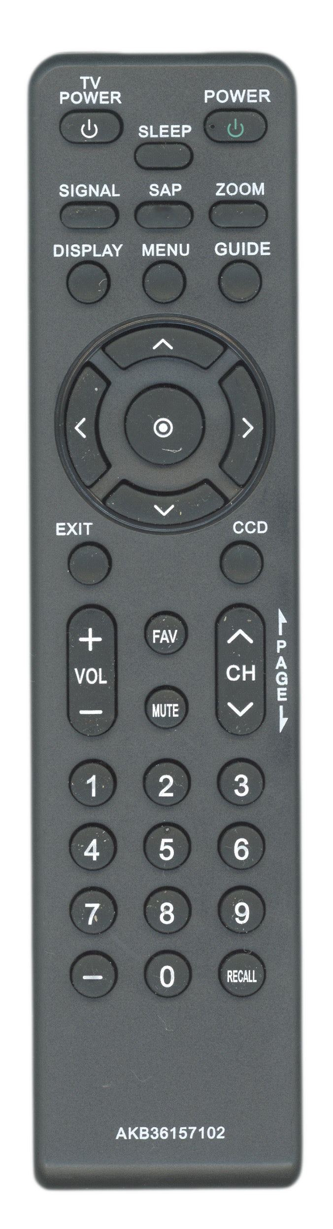 Generic AKB36157102 FOR LG Digital TV Tuner Converter Remote Control