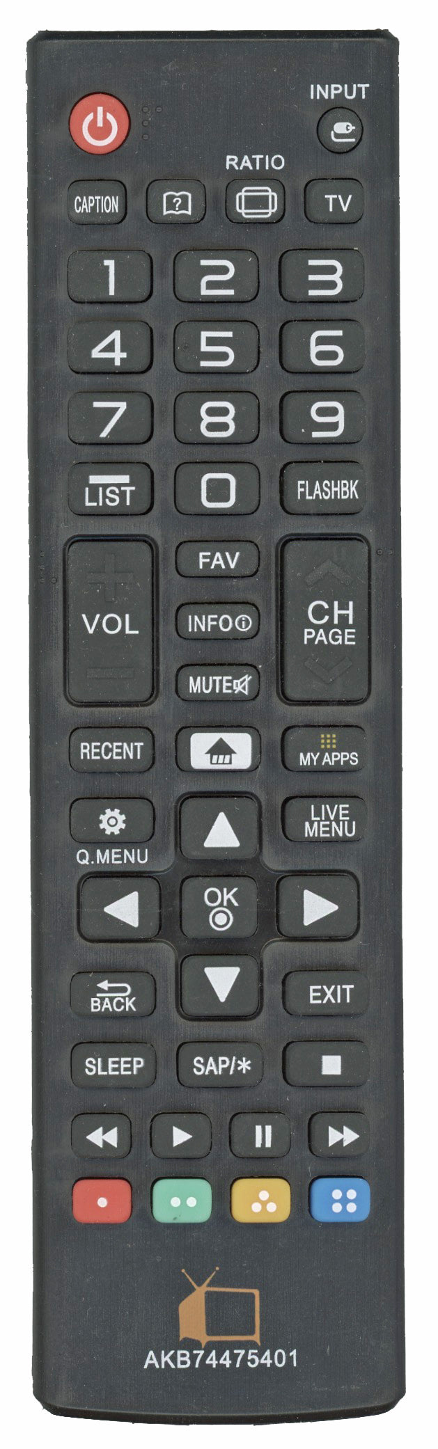 Generic AKB74475401 For LG TV Remote Control