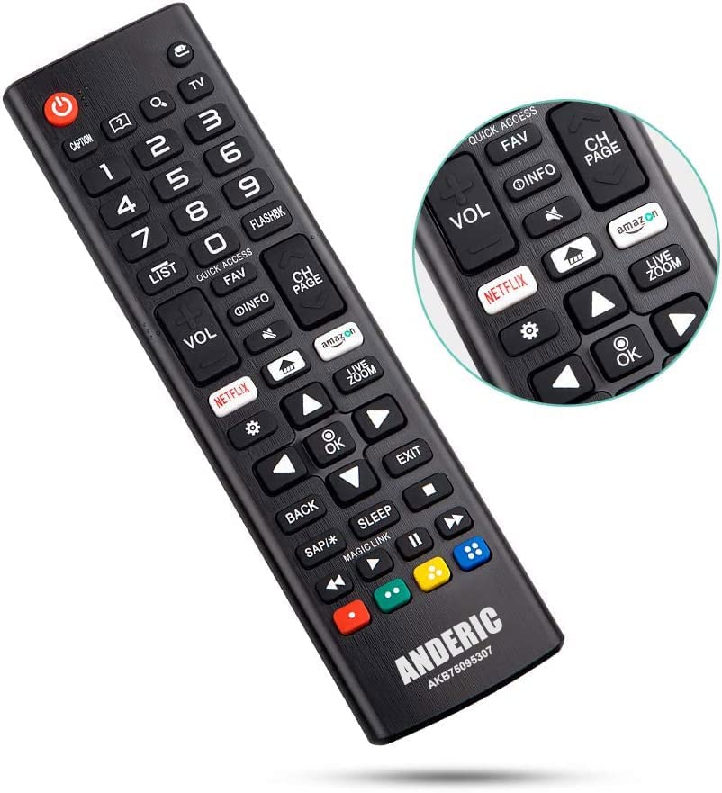 Generic AKB75095307 For LG TV Remote Control