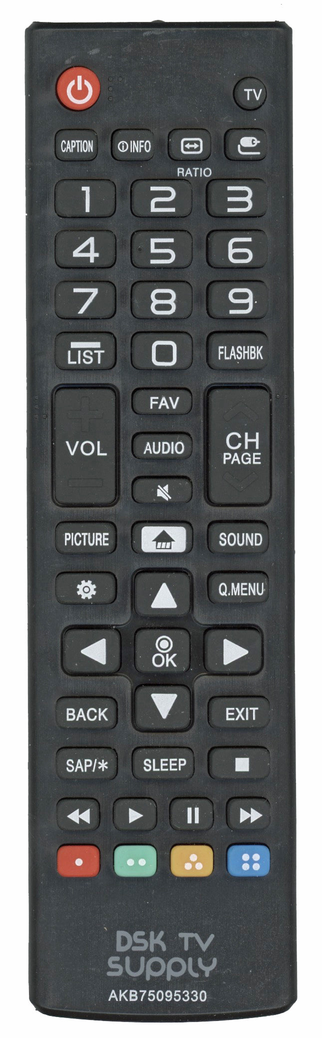 Generic AKB75095330 For LG TV Remote Control