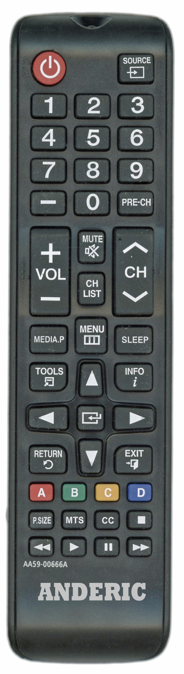 Generic AA59-00666A For Samsung TV Remote Control