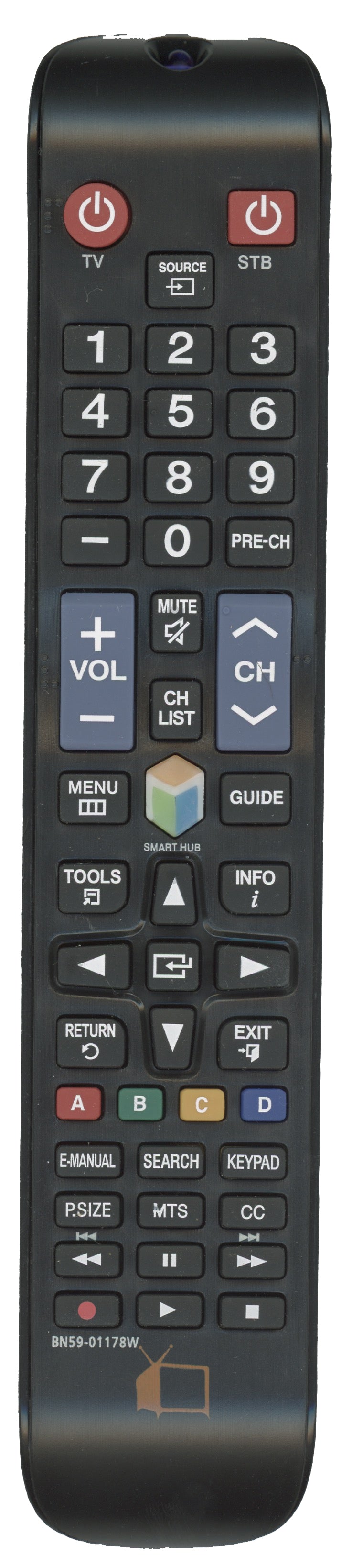 Generic BN5901178W For Samsung TV Remote Control