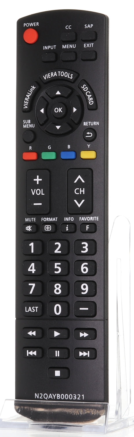 Generic N2QAYB000321 for Panasonic TV Remote Control