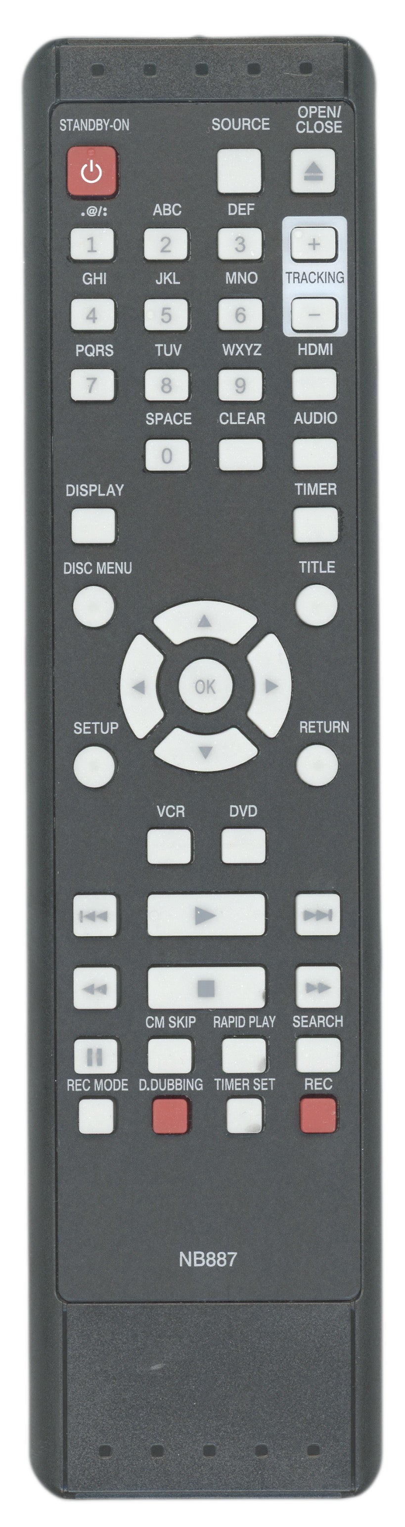 Generic RRNB887 for Funai DVD/VCR Remote Control