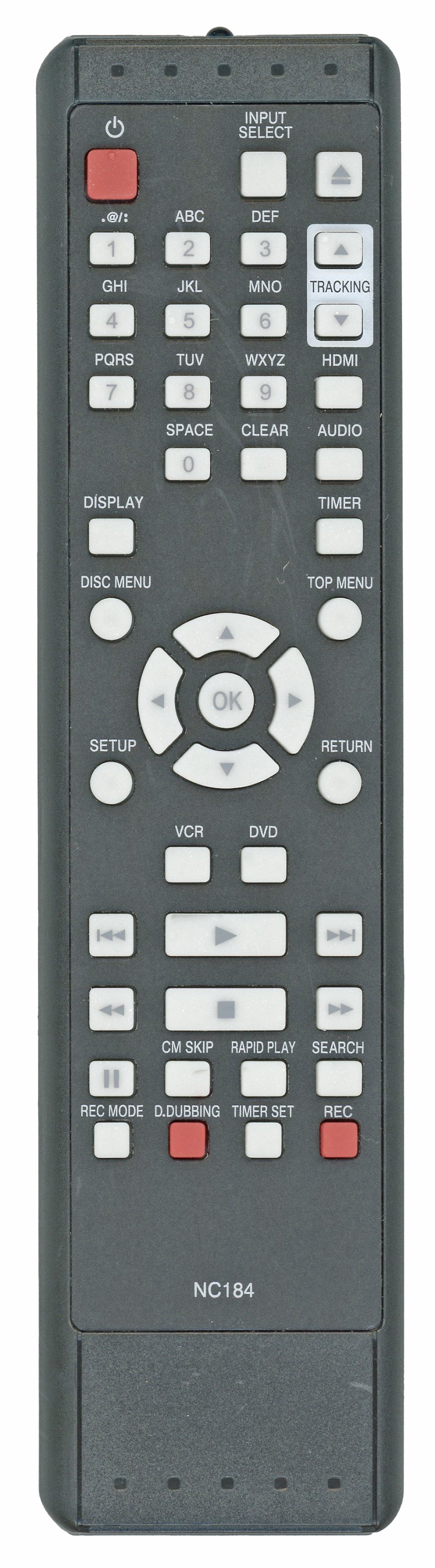 Generic NC184UH For Sanyo DVR Remote Control