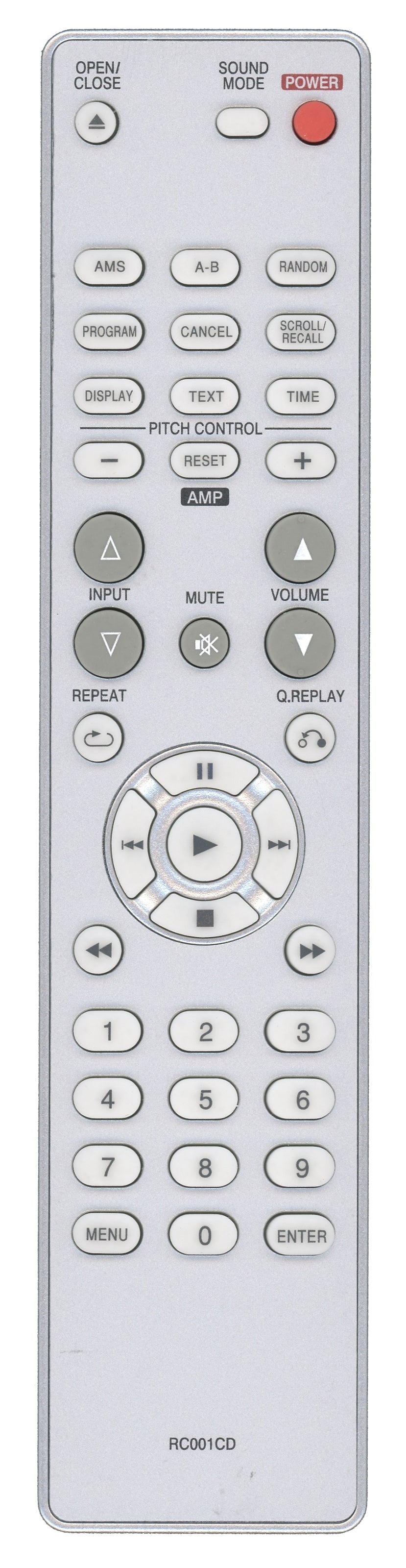 Generic RRC001CD FOR MARANTZ CD Remote Control