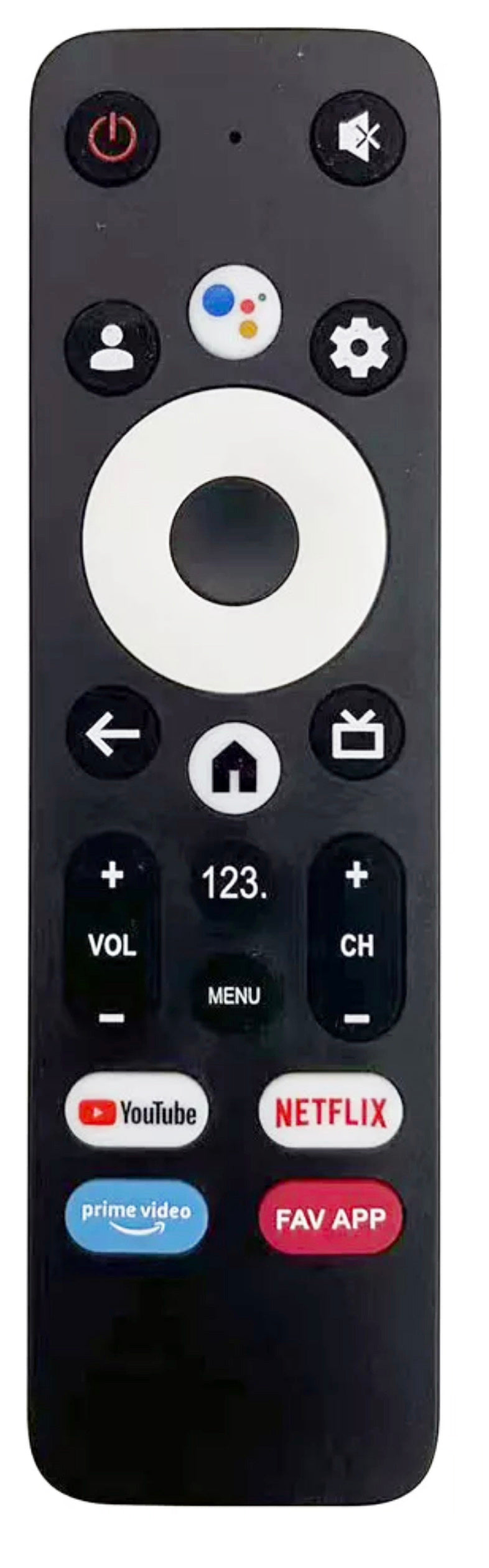 Generic RRGTV01 for Google TV with Voice TV Remote Control