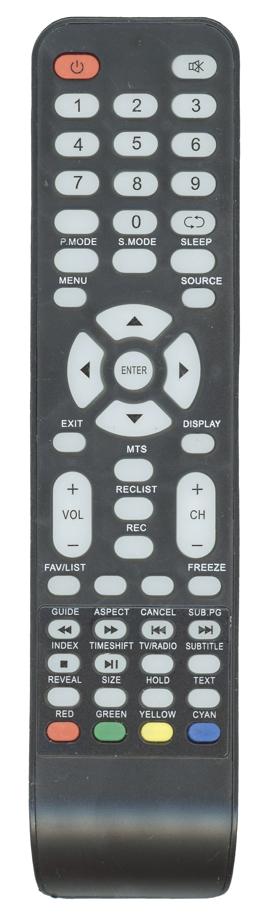 Generic RRLED1930A For Curtis TV Remote Control