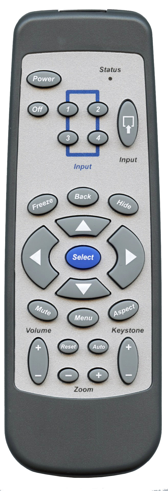 Generic VP3720 Projector Remote Control