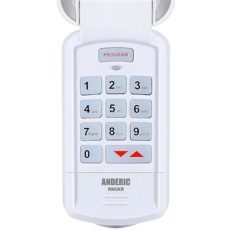 Anderic GK-R Keypad Compatible with Genie Intellicode Garage Door Opener Remote Control