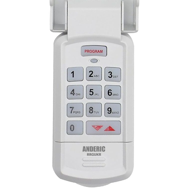 Anderic GUK-R Universal Keypad Compatible with LiftMaster Chamberlain Genie Craftsman and More Garage Door Opener Remote Control