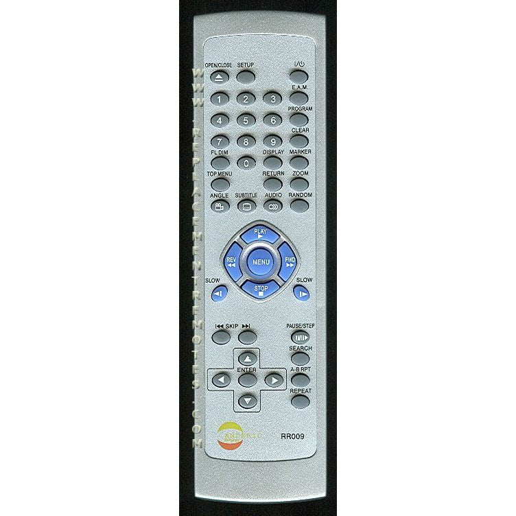 Anderic RR009 for Toshiba DVD Remote Control