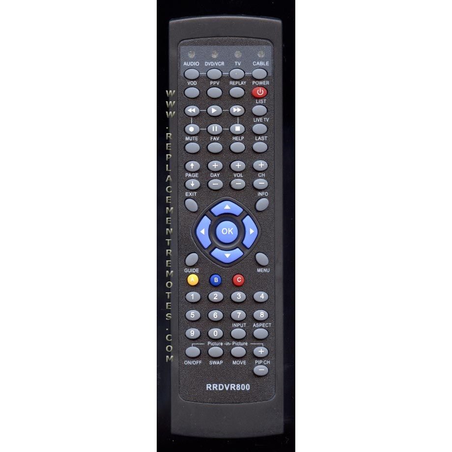 Anderic RRDVR800 4-Device Universal Remote Control