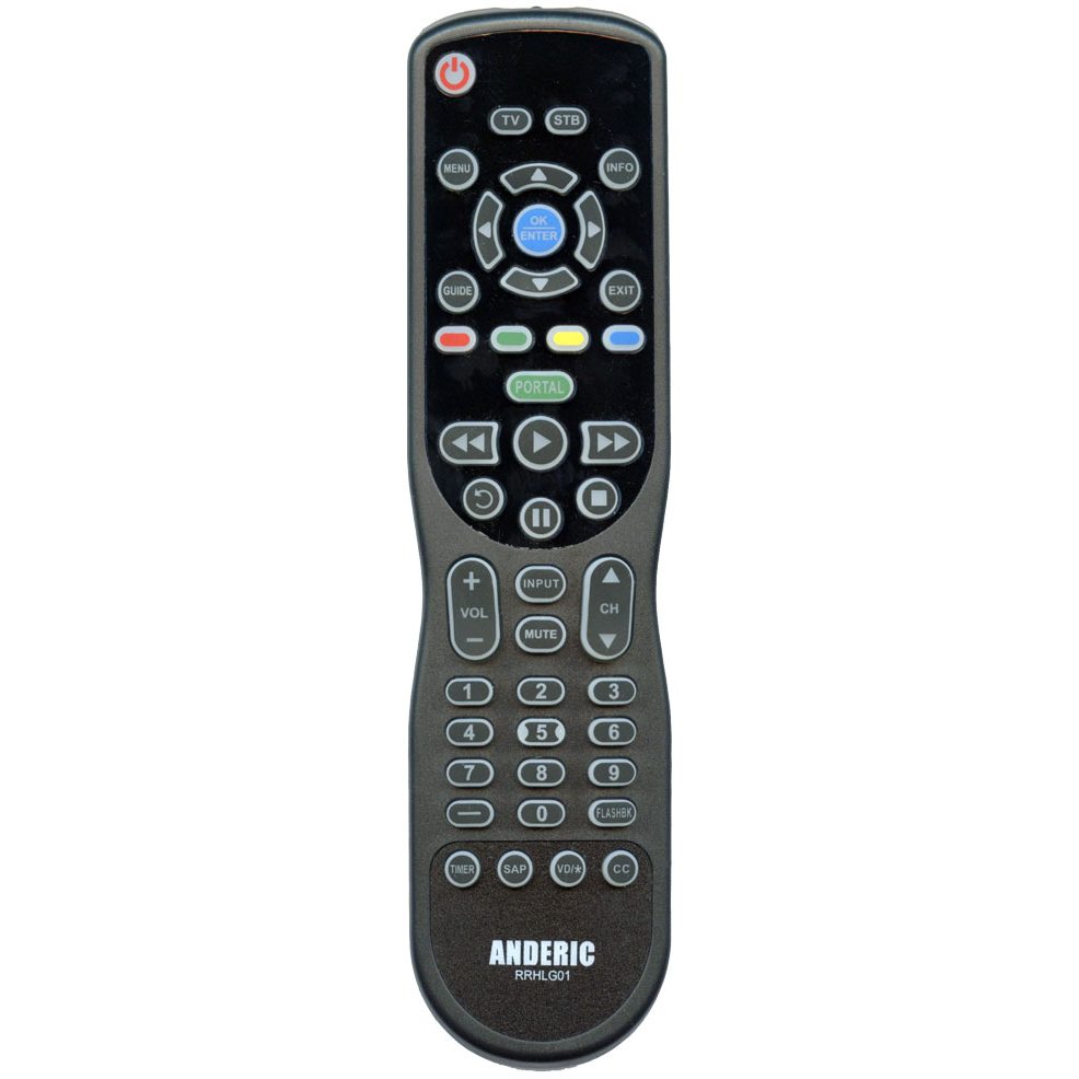 Anderic RRHLG01 for LG Hospitality 1-Device Universal Remote Control