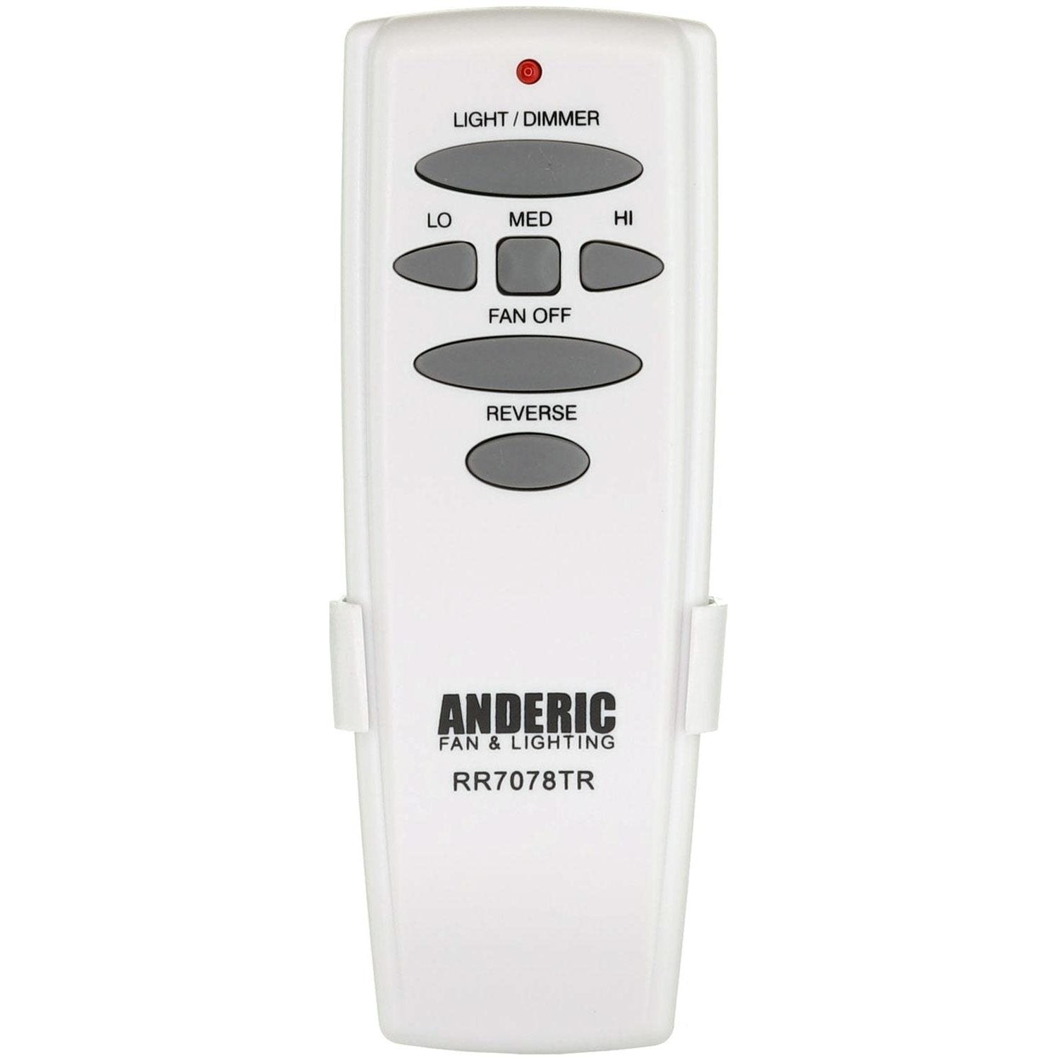 Anderic UC7058RY Receiver with RR7078TR Remote Replacement Ceiling Fan Remote Control Kit