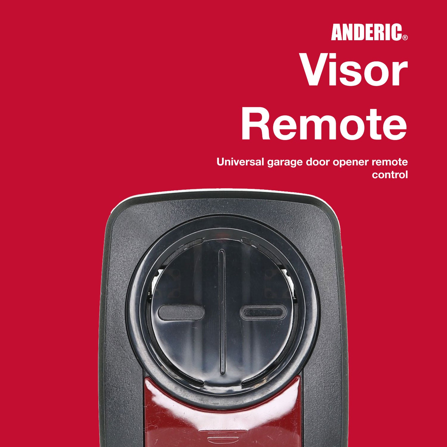 Anderic 375UT Universal 2-Button for LiftMaster Chamberlain Genie Craftsman Linear Wayne Dalton Garage Door Opener Remote Control