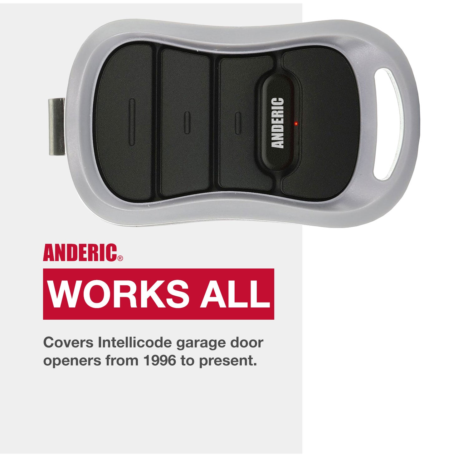 Anderic G3TBX for Genie Intellicode G3T-BX G3T-R G3T-A Garage Door Opener Remote Control