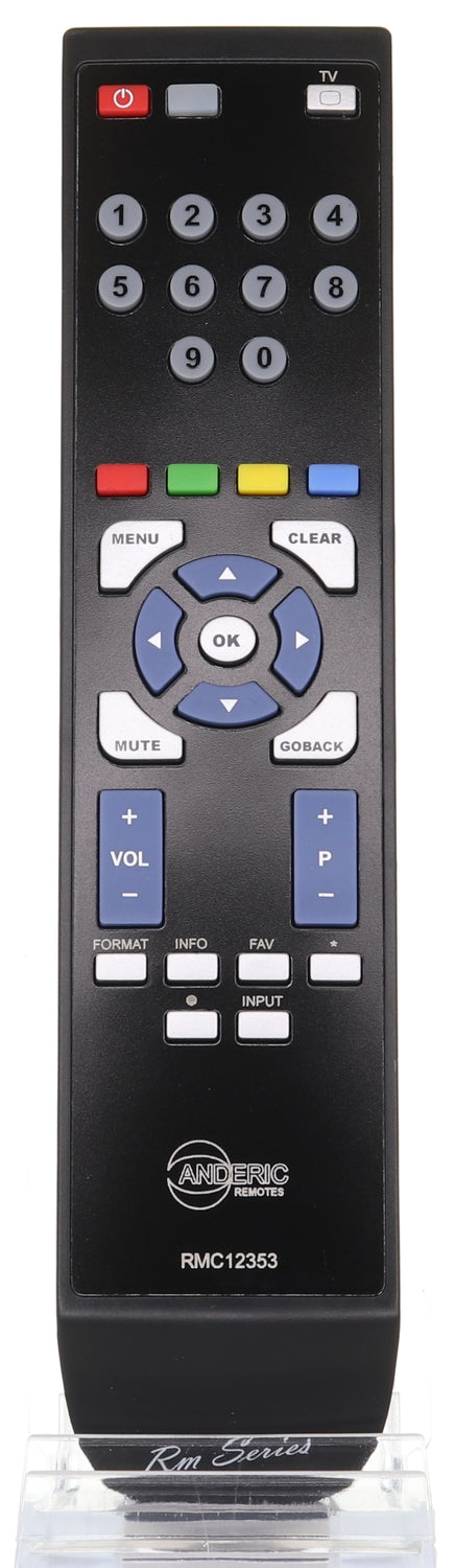 Anderic RMC12353 for RCA RC246 TV Remote Control