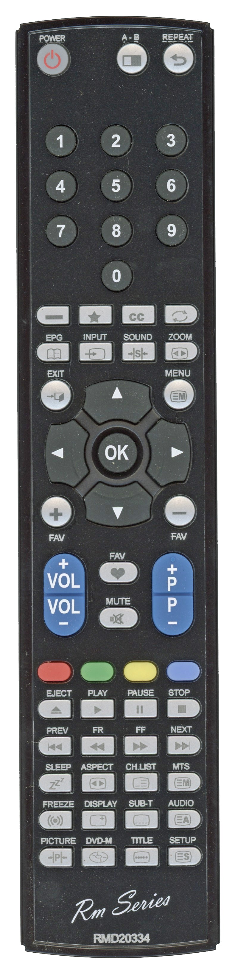 Anderic RMD20334 For RCA/Proscan TV/DVD Remote Control