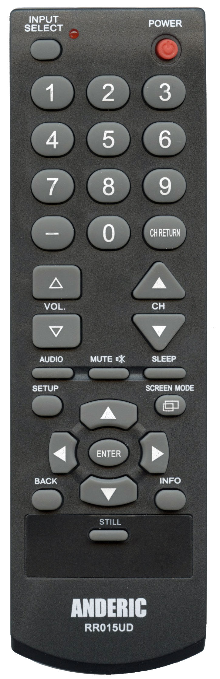 Anderic RR015UD for Funai TV Remote Control