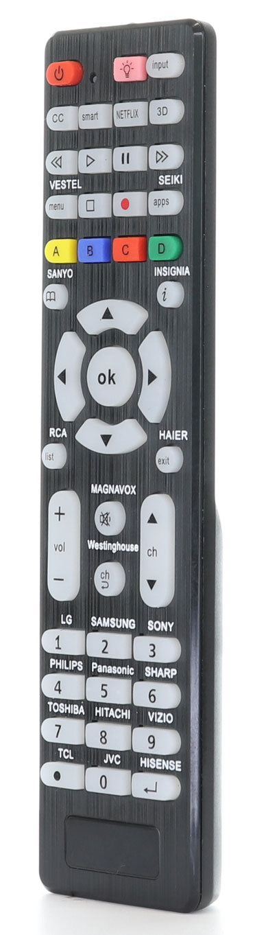 Anderic RR1DTV App Remote for Most Smart TVs with Backlight and Quick Programming 1-Device Universal Remote Control