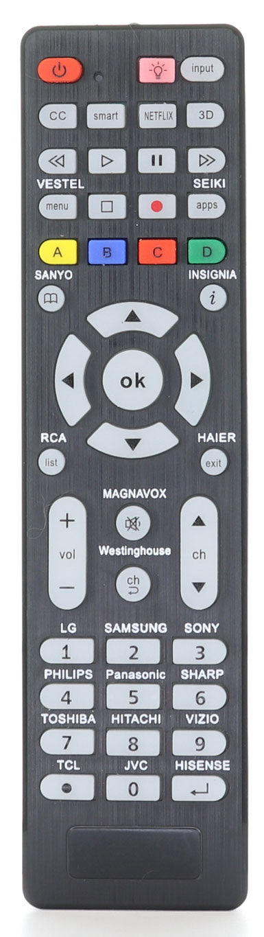 Anderic RR1DTV App Remote for Most Smart TVs with Backlight and Quick Programming 1-Device Universal Remote Control