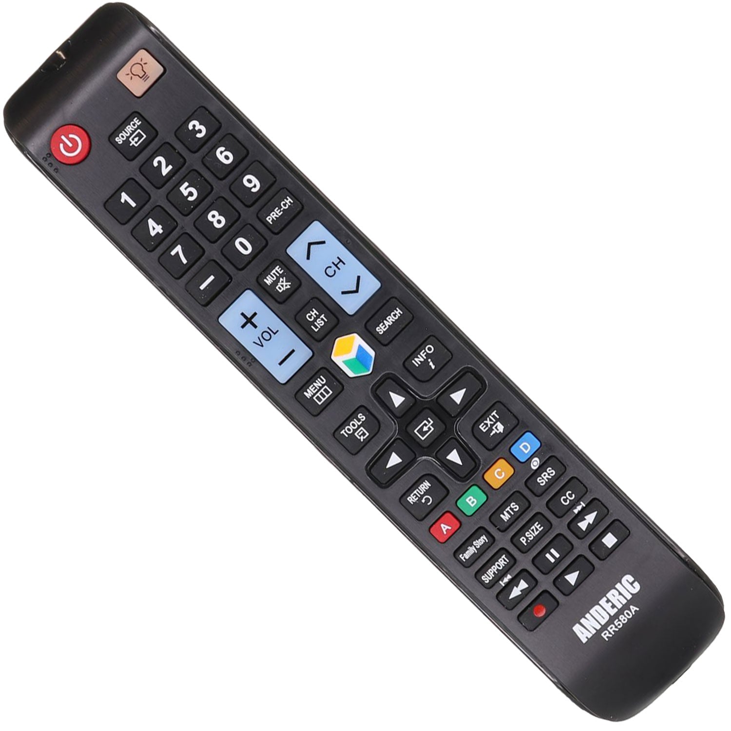 Anderic RR580A / AA5900580A for Samsung TV Remote Control