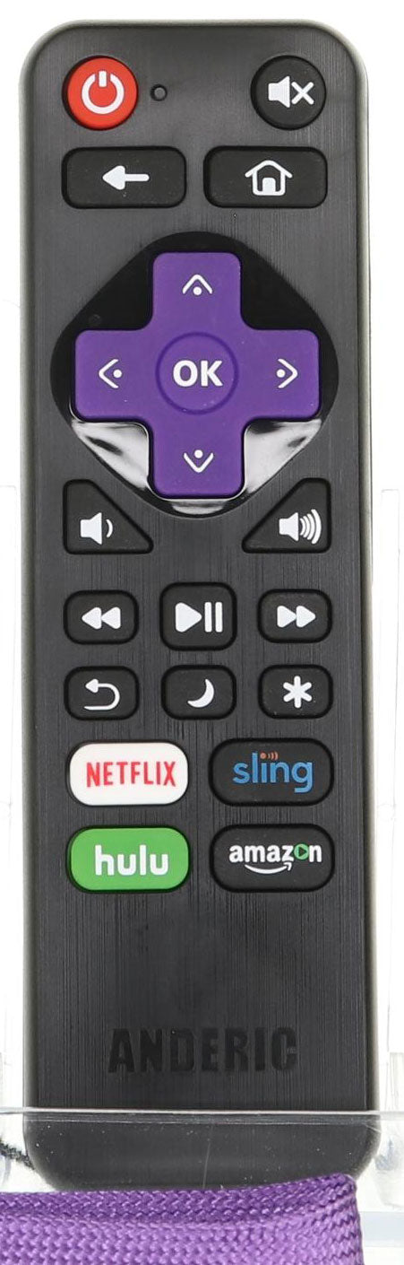 Anderic RRLF16 Replacement RC280 RCAFIR RCALIR for Roku TV Remote Control