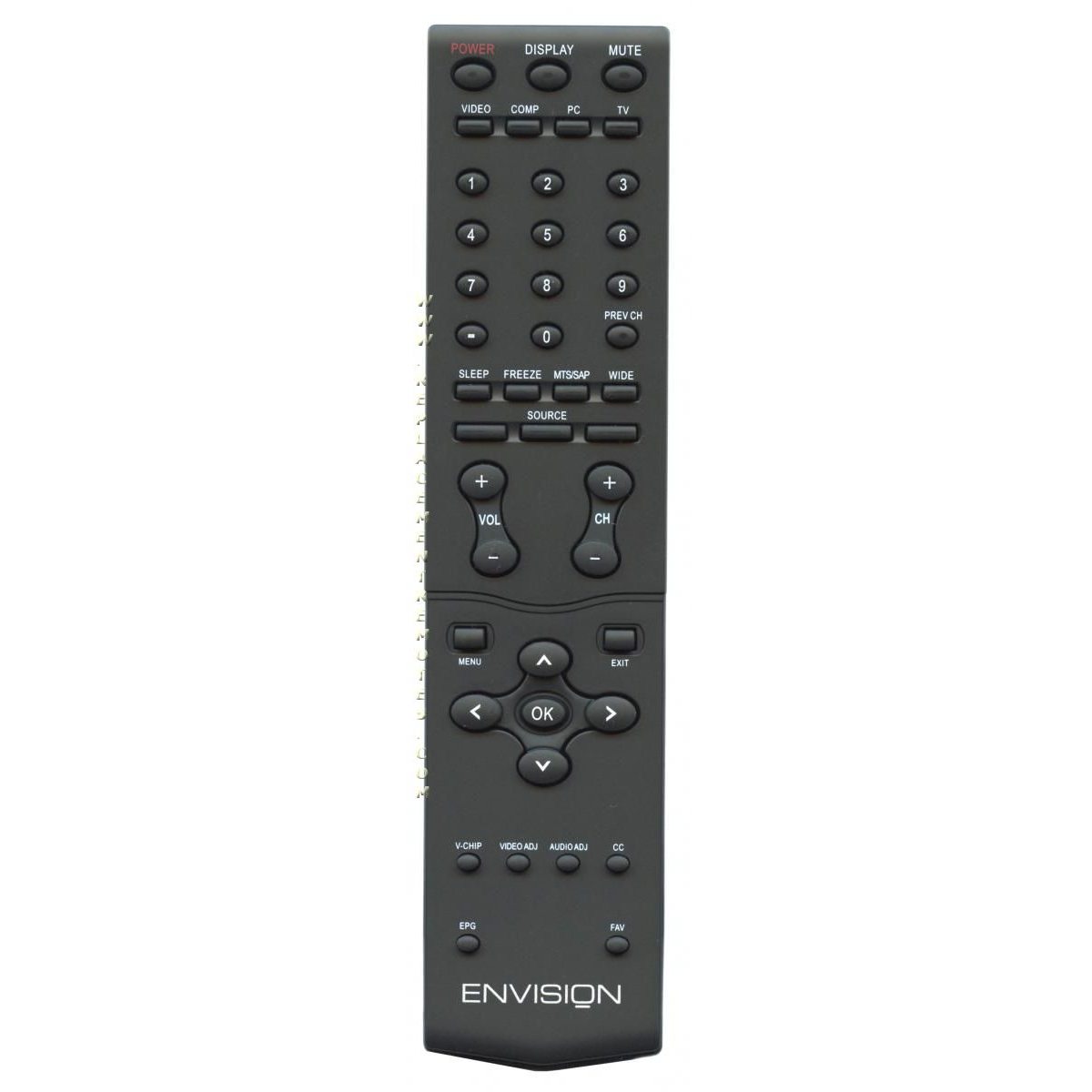 AOC 98TR7BDINEENF TV Remote Control