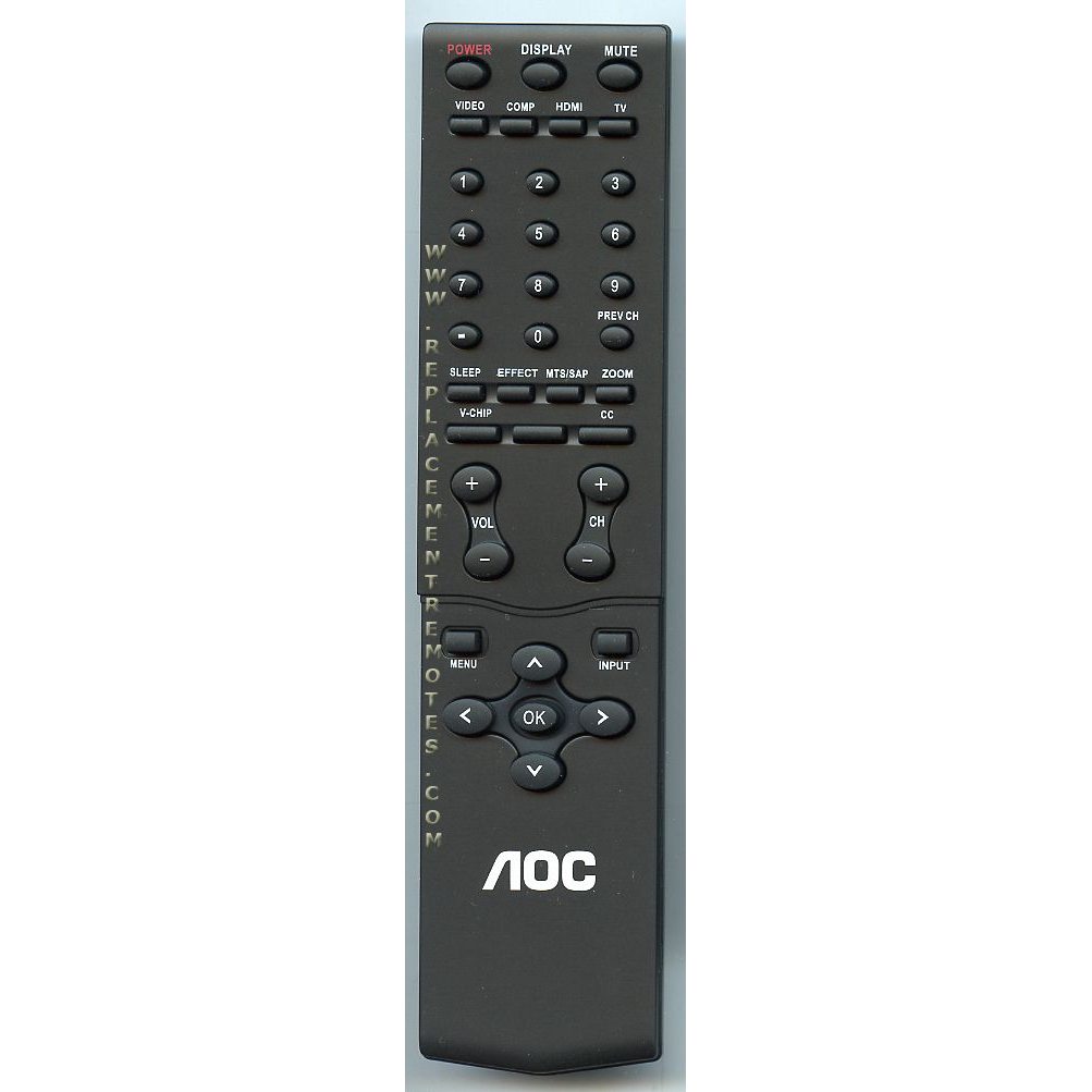 AOC 98TRABD1NEACF TV Remote Control