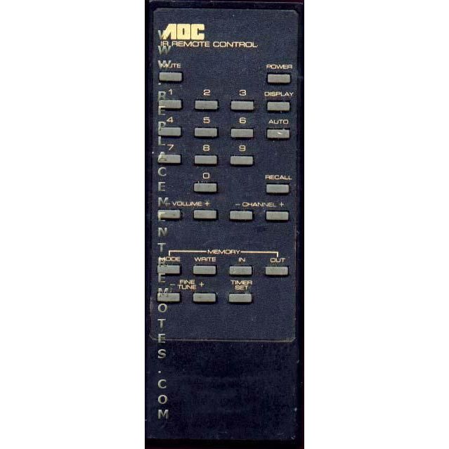 AOC AOC50 TV Remote Control