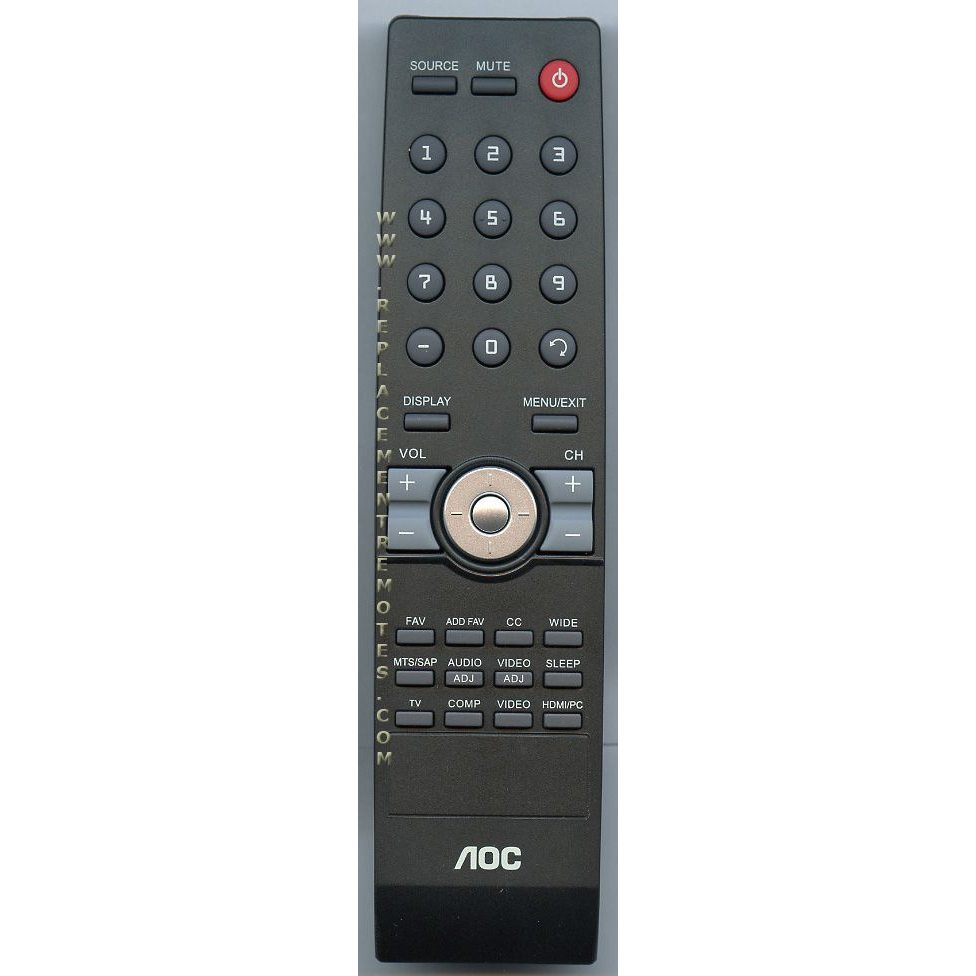 AOC L32W961 REMOTE TV Remote Control