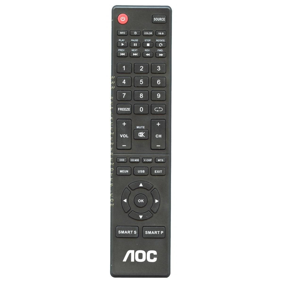 AOC RCU3510 TV Remote Control