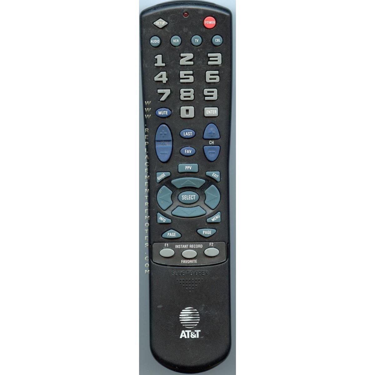 AT&T MKT477A00 Cable Remote Control